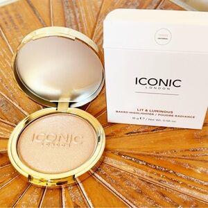 NWT ICONIC London Lit & Luminous Baked Highlighter in Universal 16 g. / 0.56 oz